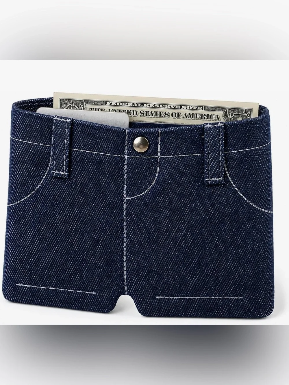 Denim Card wallet ..6 card slots